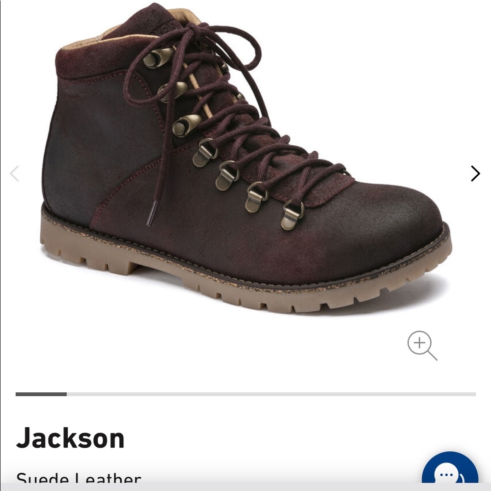 Birkenstock Jackson burgundy boot